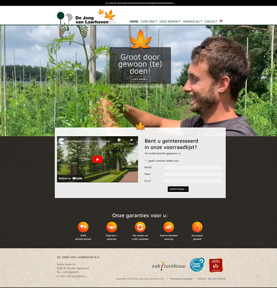 Webdesign Boxtel